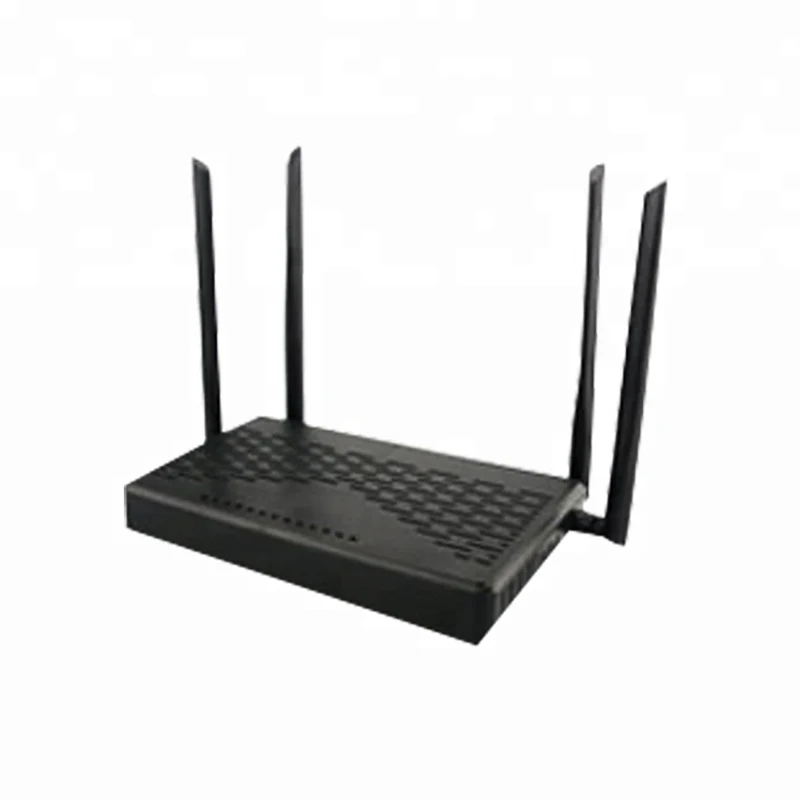 Производственная цена GPON 4GE + 2 кастрюли Wifi ONT Wireless 4G/5G ONU оптическая сетевая