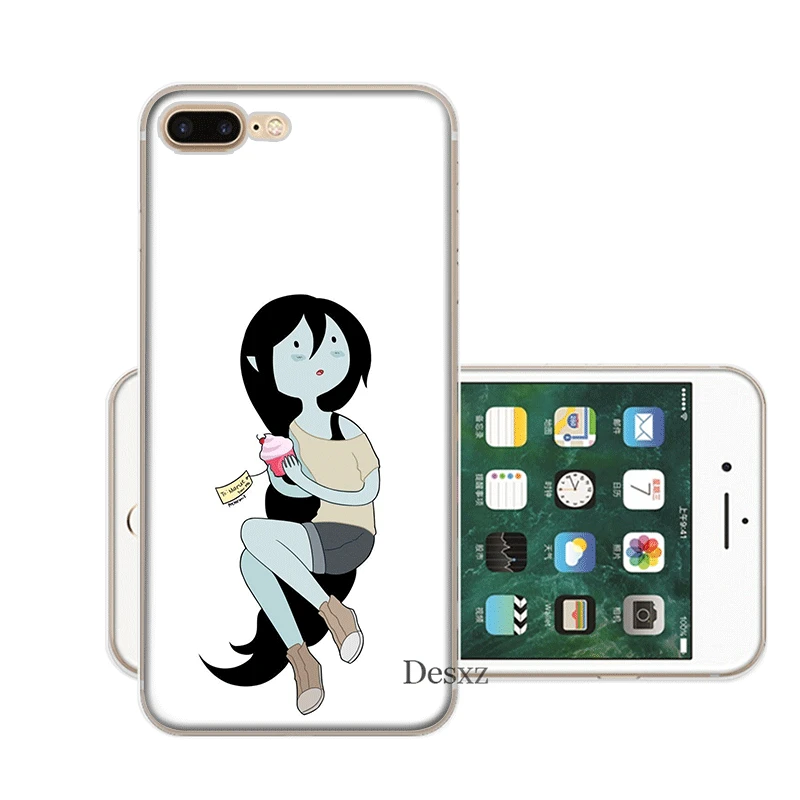 Чехол для iPhone 6 для мобильного телефона 6S 7 8 Plus iPhone 11 Pro XR X XS Max SE 5s 5 Чехол Marceline Adventure Time Эстетическая оболочка