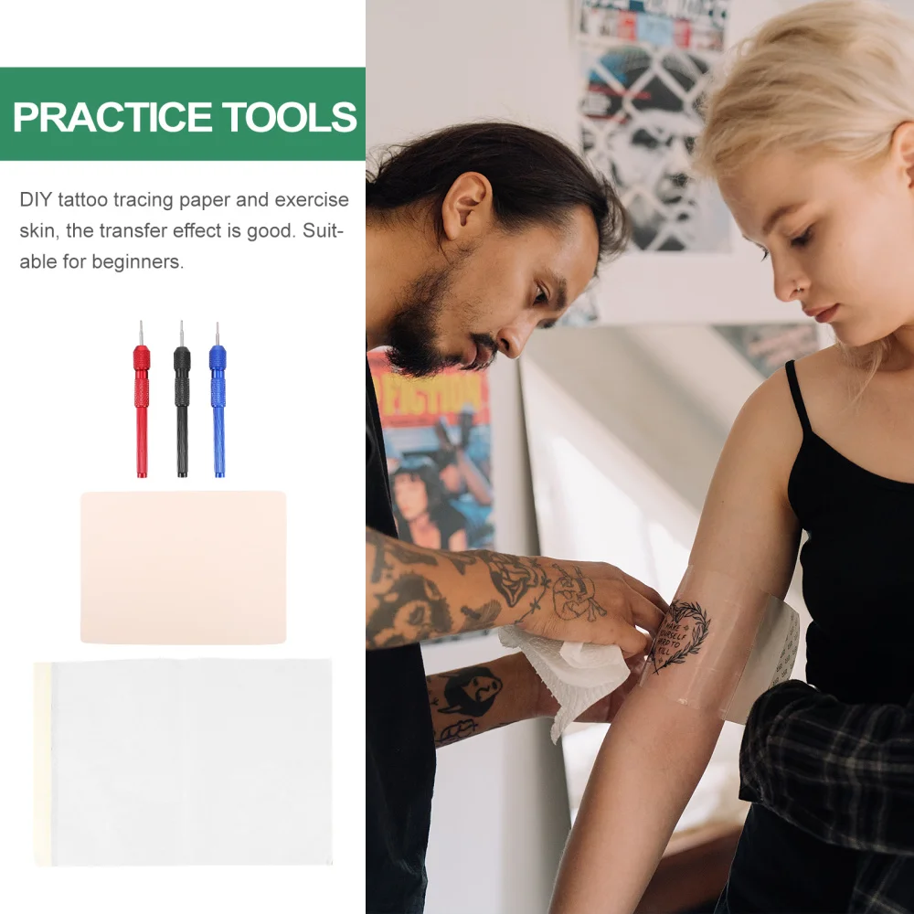 

1 Set 8Pcs Transfer Paper DIY Practice Tools (Assorted Color)