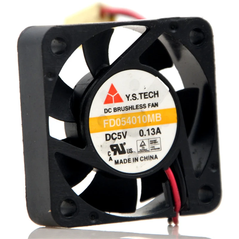 Новый оригинальный бесшумный охлаждающий вентилятор FD054010MB 5V 0.13A 4CM 4010 |