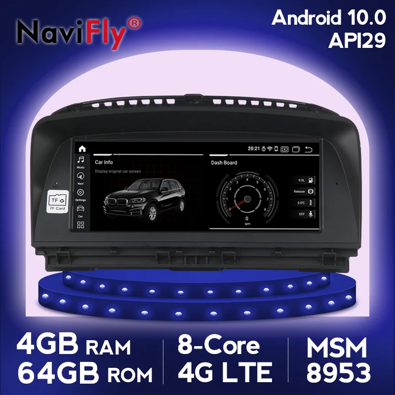 

2021Top! 4GB+64GB Carplay DSP Android 10.0 API29 Car multimedia Player for BMW 7 Series E65 E66 2001~2008 with gps navigation