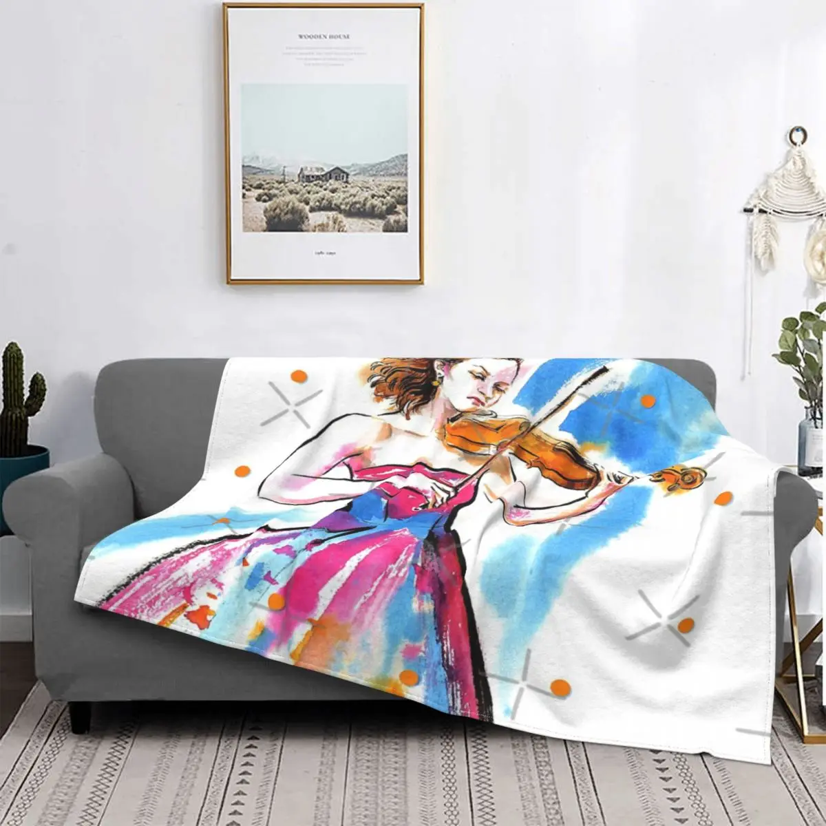 

Одеяло для игры на скрипке для девушек покрывало на кровать плед пляжное полотенце одеяло на кровать