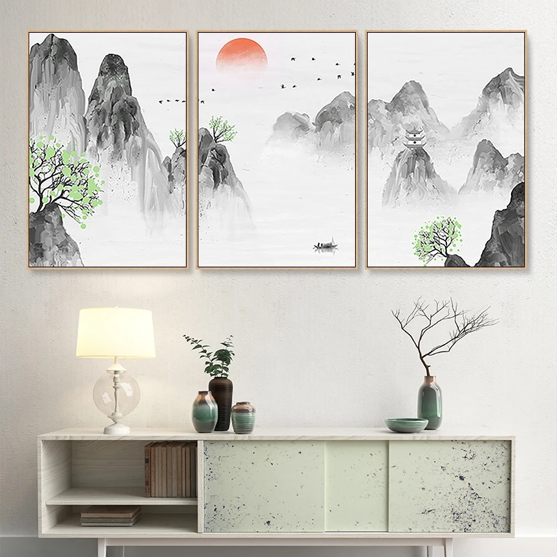 Картина по номерам художественная живопись декоративная Jiangnan Весенняя серия