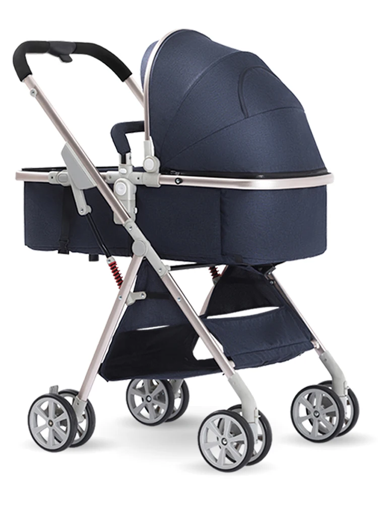 Складная коляска с высоким углом обзора 0922 светильник сидящая и Лежащая