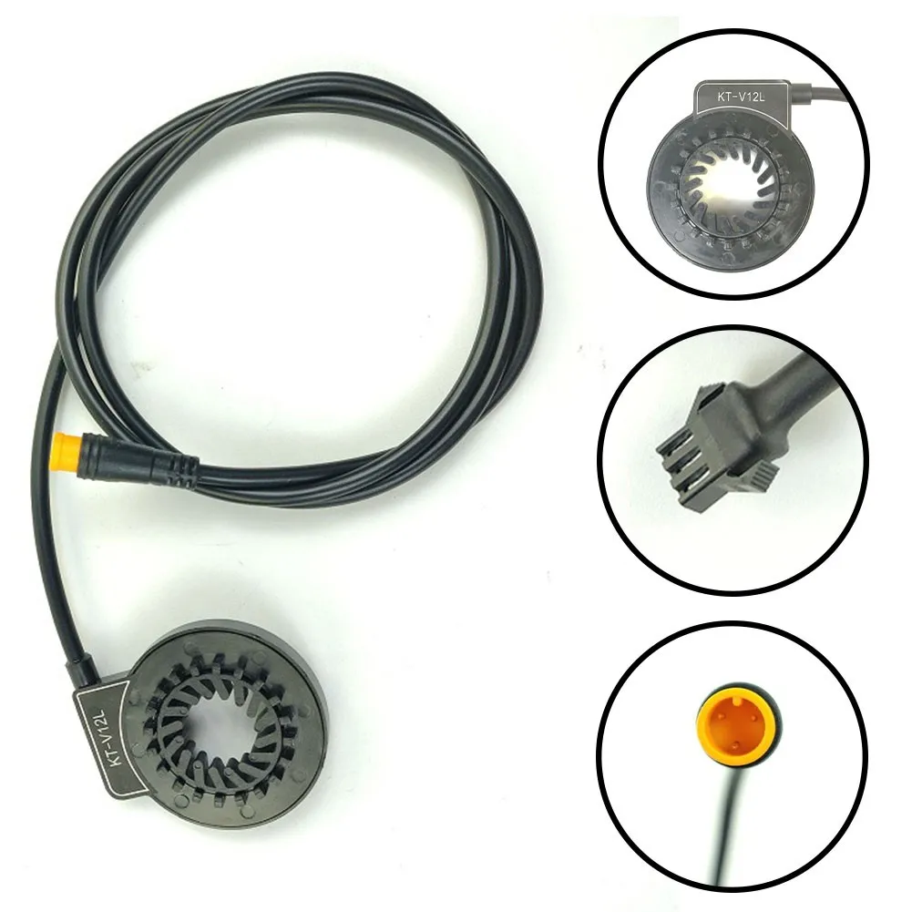 

E-Bikes Pedal Assist Sensor KT-V12L PAS Pedal Speed Sensor With 3 Pin Waterproof Plug For Electric Bicycle KT Controller Parts