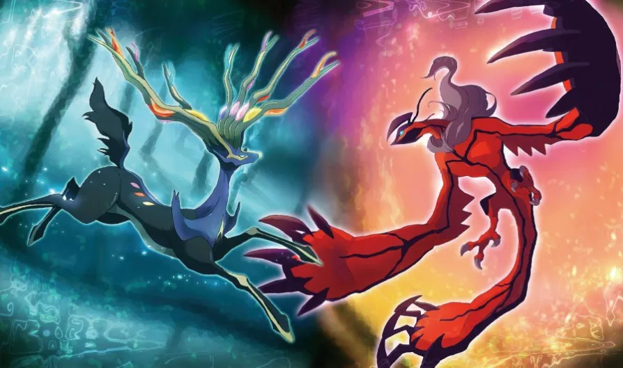 Takara Tomy PTCG аксессуары Pokemon карточная игра Настольный игровой коврик Xerneas Yveltal XY