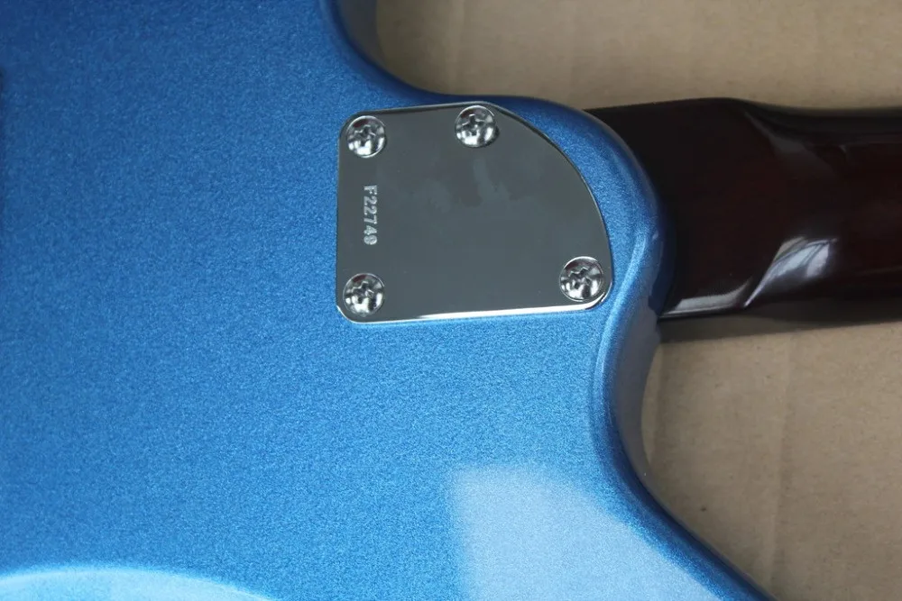 Новинка+ фабрика+ Альберт ли signature musicman Роскошная электрогитара Ernie Ball musicman металлическая синяя гитара