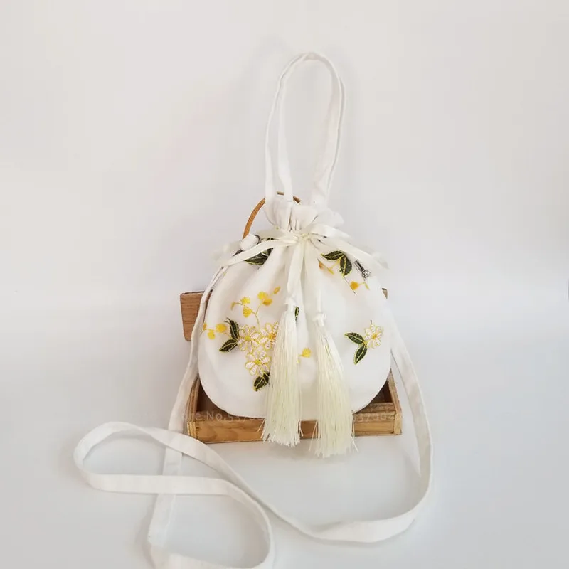 Китайский традиционный кошелек с вышивкой ручная сумка Hanfu женская сумка-тоут