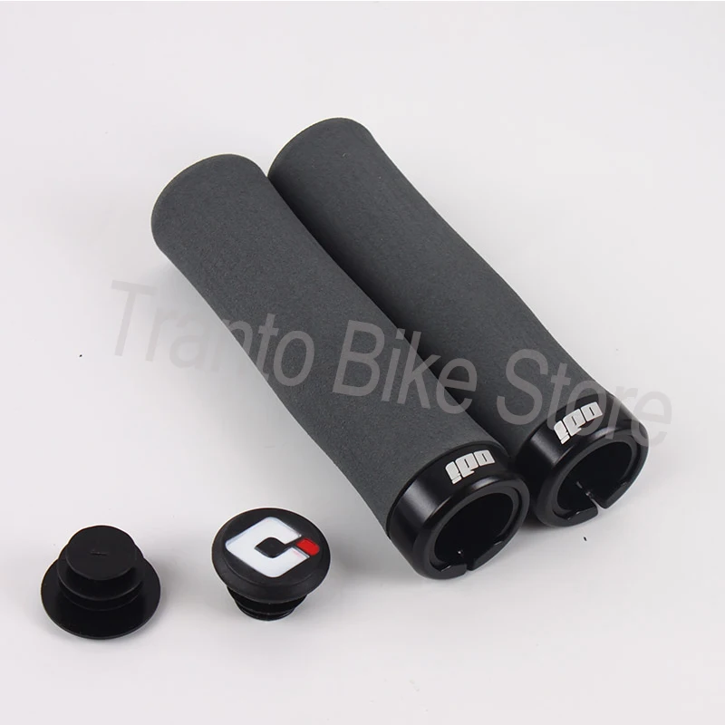 Gray ODI MTB велосипед сцепление велосипед Противоскользящий амортизатор дорожный велосипед Руль силиконовый захват горный велосипед аксессуары 1 пара - Цвет: Gray