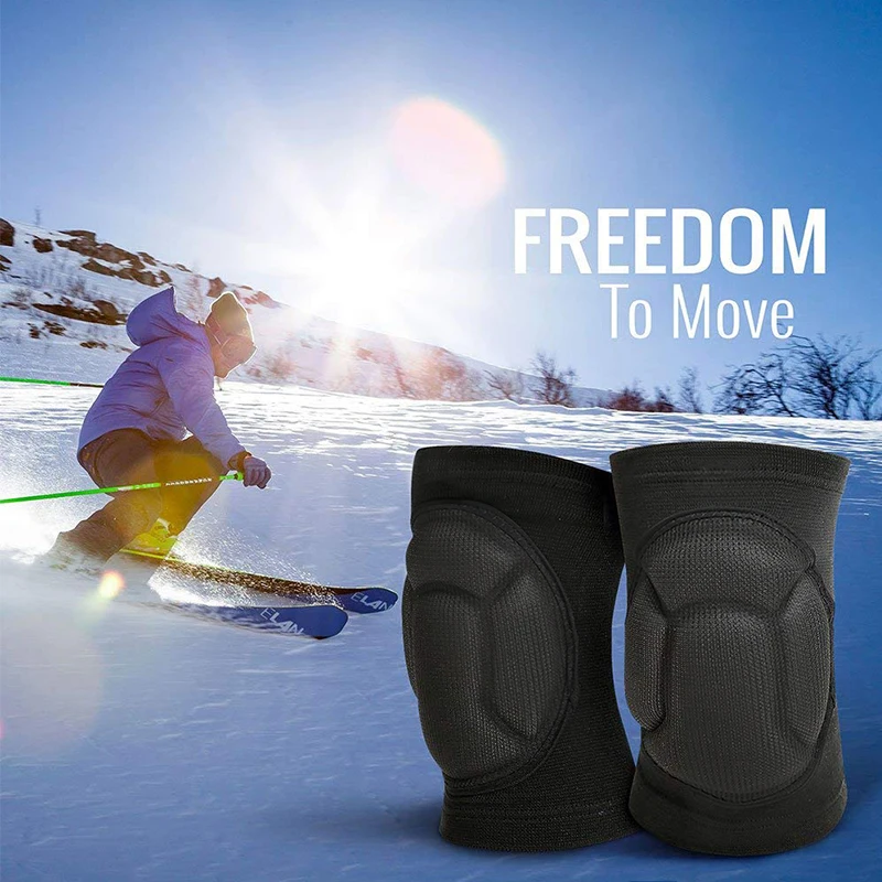 Утолщенные наколенники для фитнеса 1 пара футбольные волейбольные экстремальных