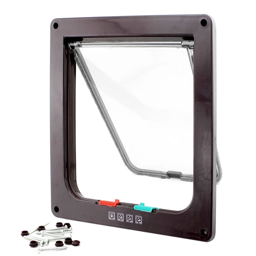 Закрывающаяся дверь для домашних животных защитные ворота из АБС-пластика с