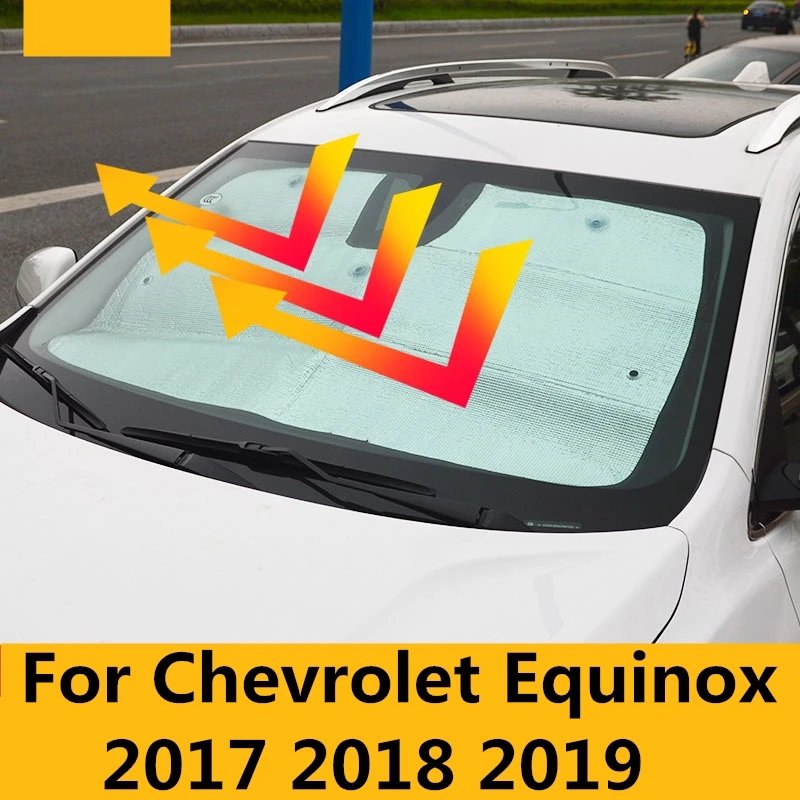 Для Chevrolet Equinox 2017 2018 2019 автомобильный Стайлинг тенты навесы для окон козырьки