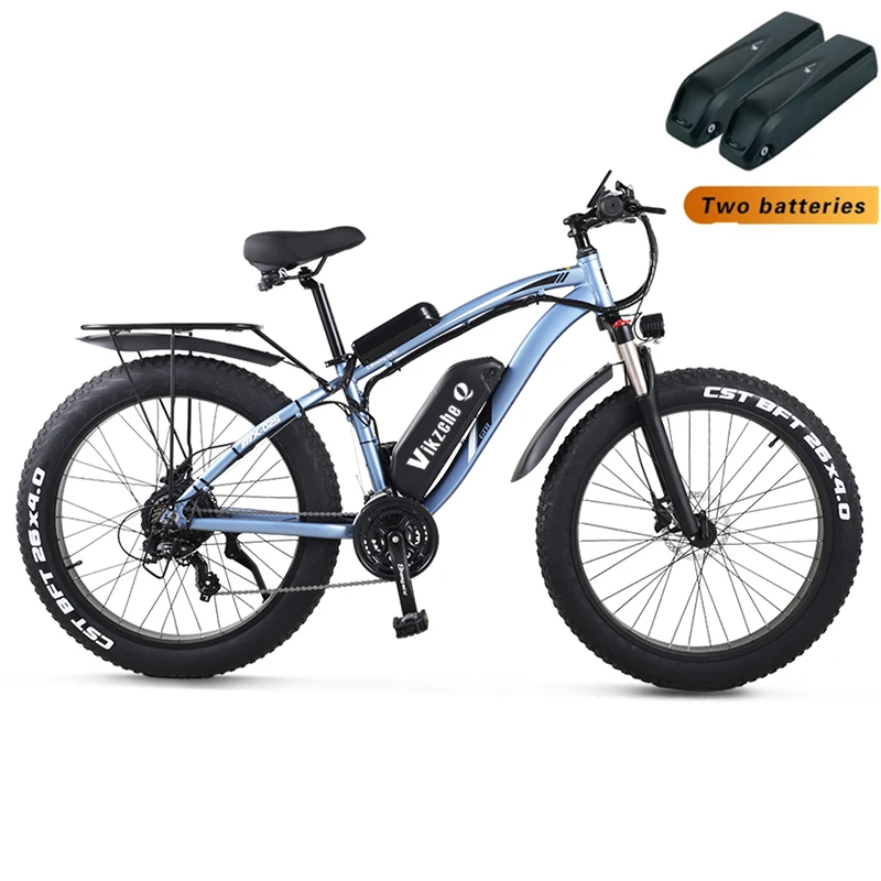 Verkaufen Vikzche Q 26 Zoll Fett Reifen Bike 48V 17ah 1000W Motor Schnee Elektrische Fahrrad Mit Shimano 21 Geschwindigkeit Berg Pedal Unterstützen