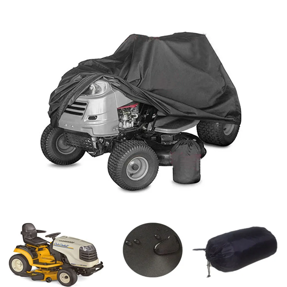 

Ganden Lawn Mower Cover Universal Outdoor Rain Cover Water Dust Proof Protecter