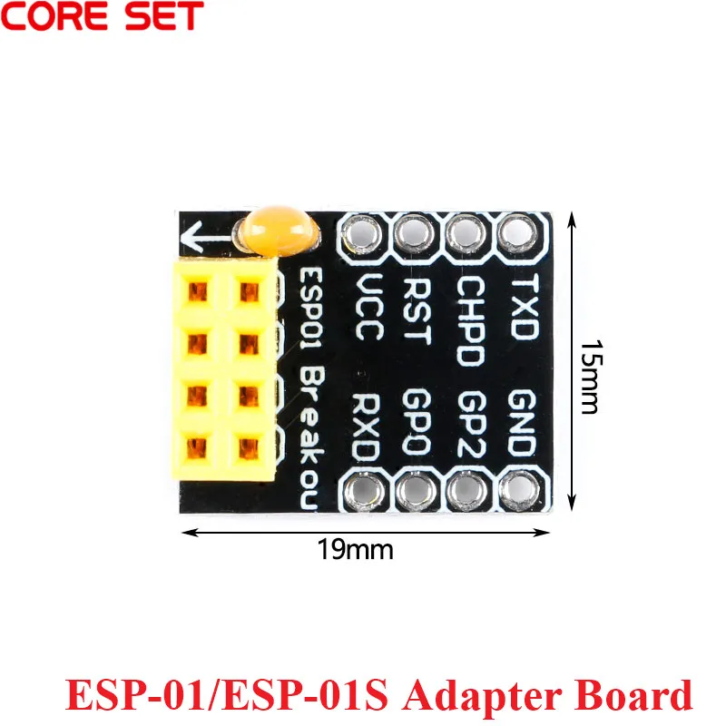 1Pc/ 10 шт. ESP-01 ESP-01S плата адаптера USB к ESP8266 WI-FI модуль дистанционного серийный Порты