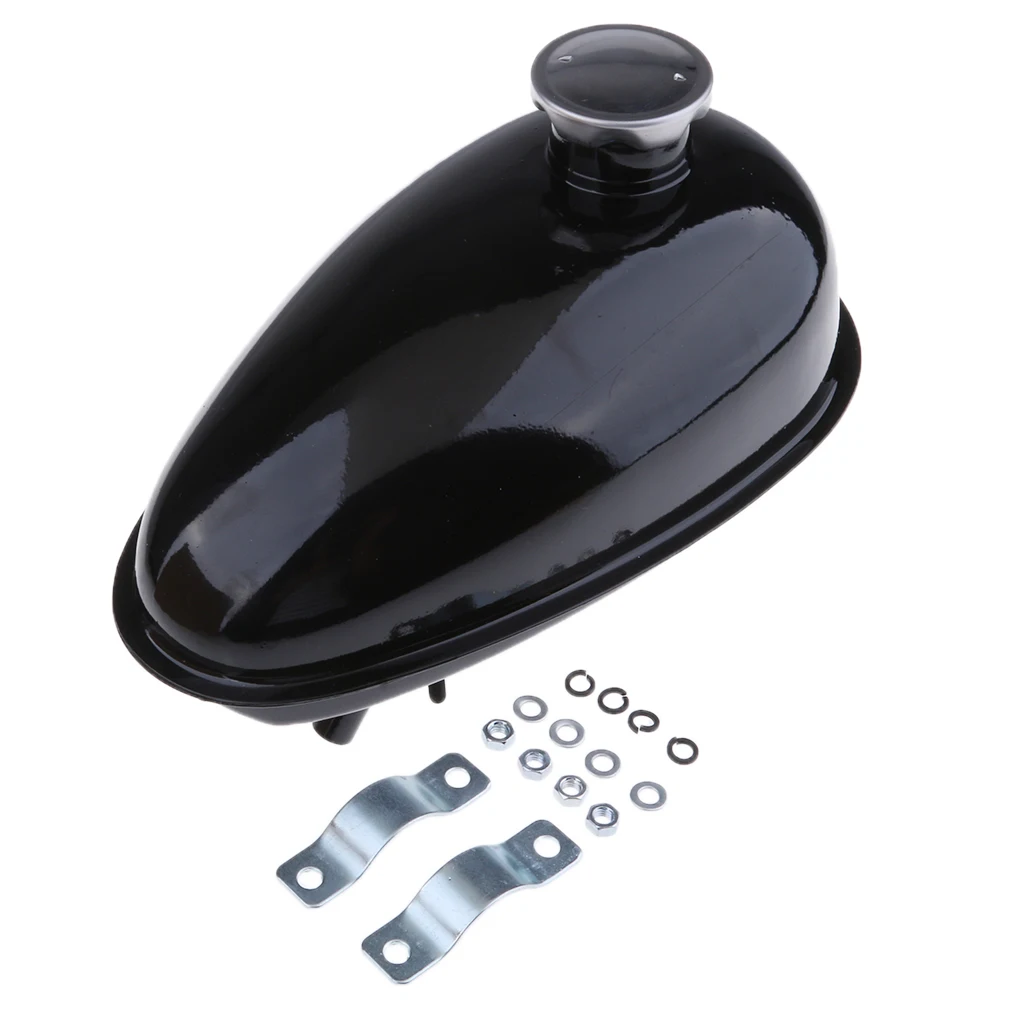 MOTORIZED 49CC 66CC 80CC METAL FUEL GAS TANK W/ CAP FILTER 3L |