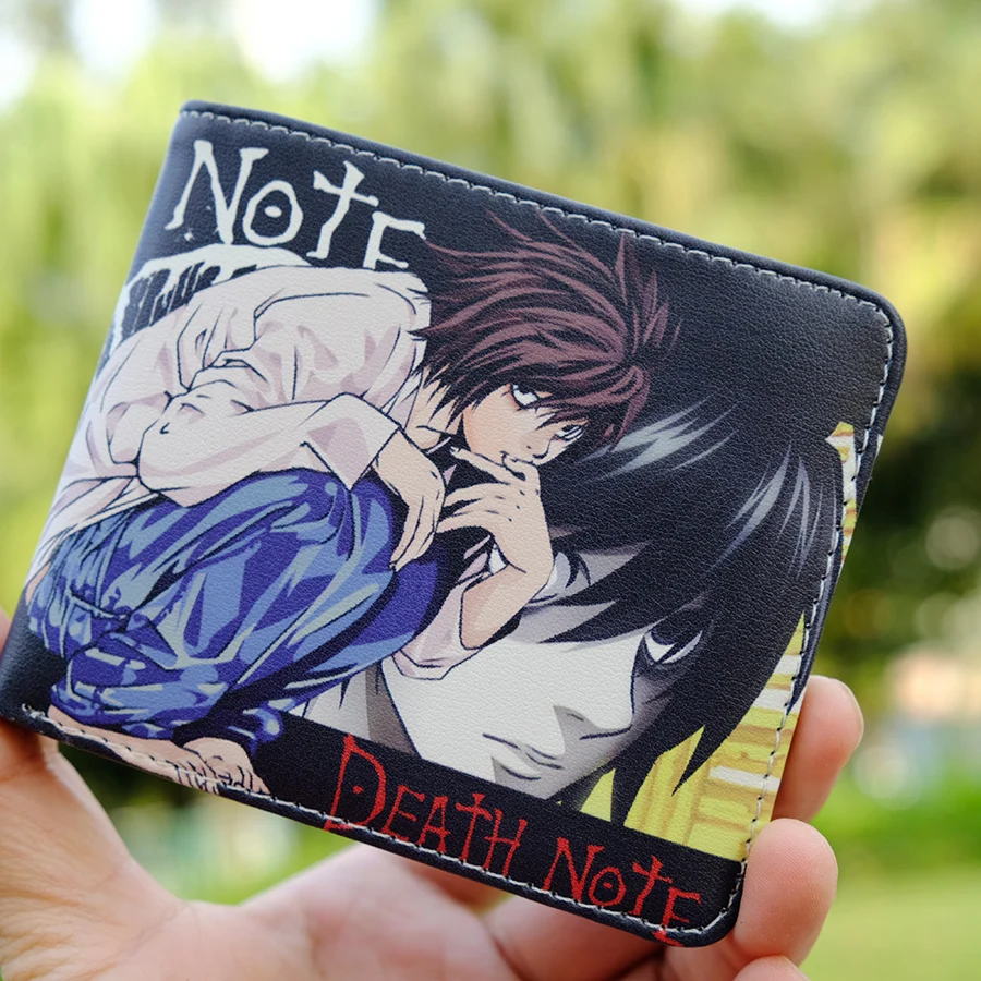 Аниме DEATH NOTE L. Lawliet монетница кошелек сумка держатель слой крутой горячий | Багаж и