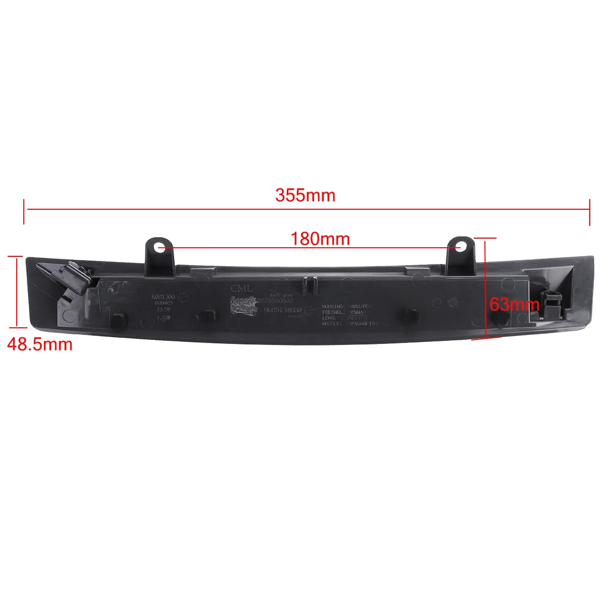 

New Auto Car High Level Additional Brake Light Rear Third Brake Light 6351HH 6350V2 for Peugeot 208 308 3008 Citroen C4 C5 DS4