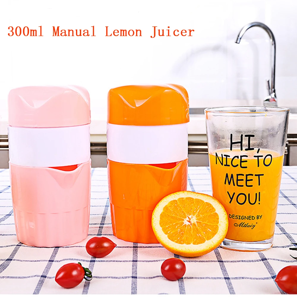Портативная ручная соковыжималка для цитрусовых апельсинов лимонов фруктов 100%