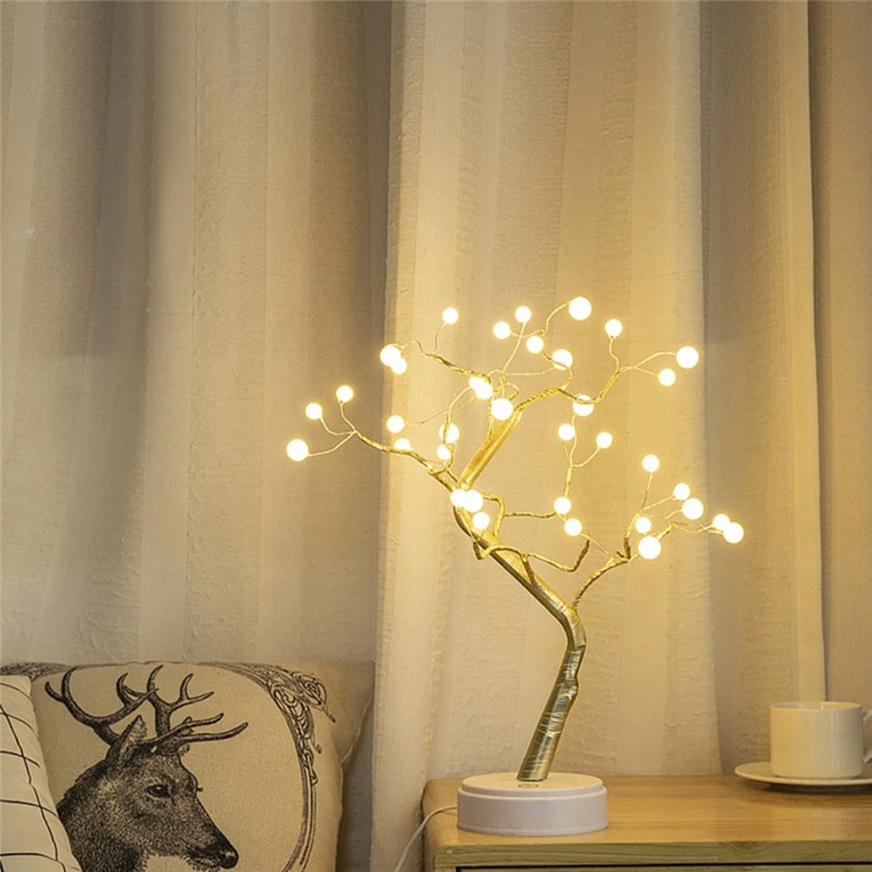 

Гиpsophila светильник s светодиоды светильник жемчуг бонсай стол ПК Сенсорное светильник домашвечерние ринка Свадьба внутреннее Рождественск...