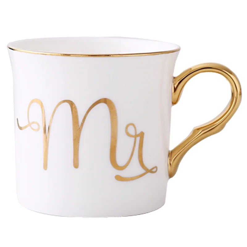 Керамическая кружка из костяного фарфора для путешествий с белым узором и