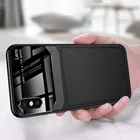 Роскошная кожа силиконовый + зеркальный стеклянный чехол на iphone 7 8 6 6s PLus X полное покрытие для iphone X Xr Xs Max ударопрочный бампер Чехол Coque