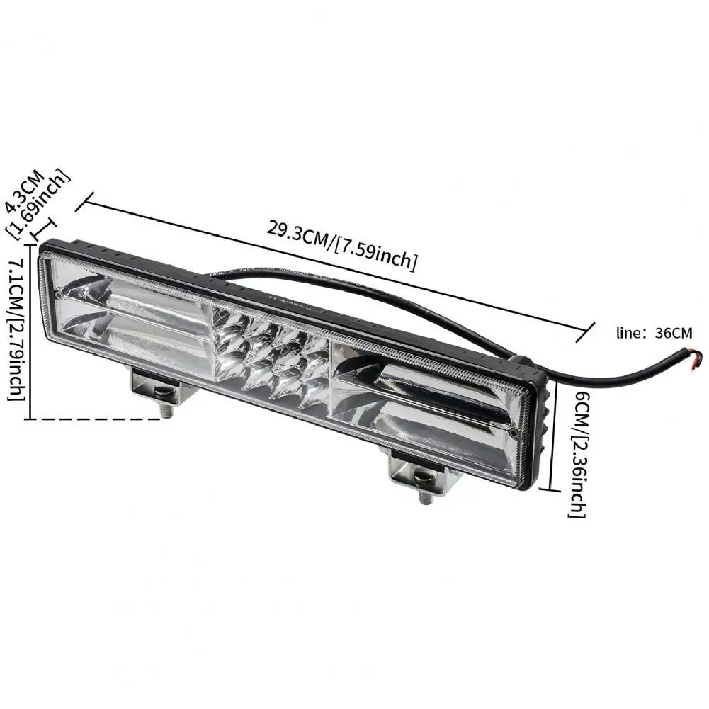 

45% Hot Sales!!! CS-1246A1 Light Bar Waterproof Spotlight Black High Brightness Work Light Bar for Off-road Vehicles