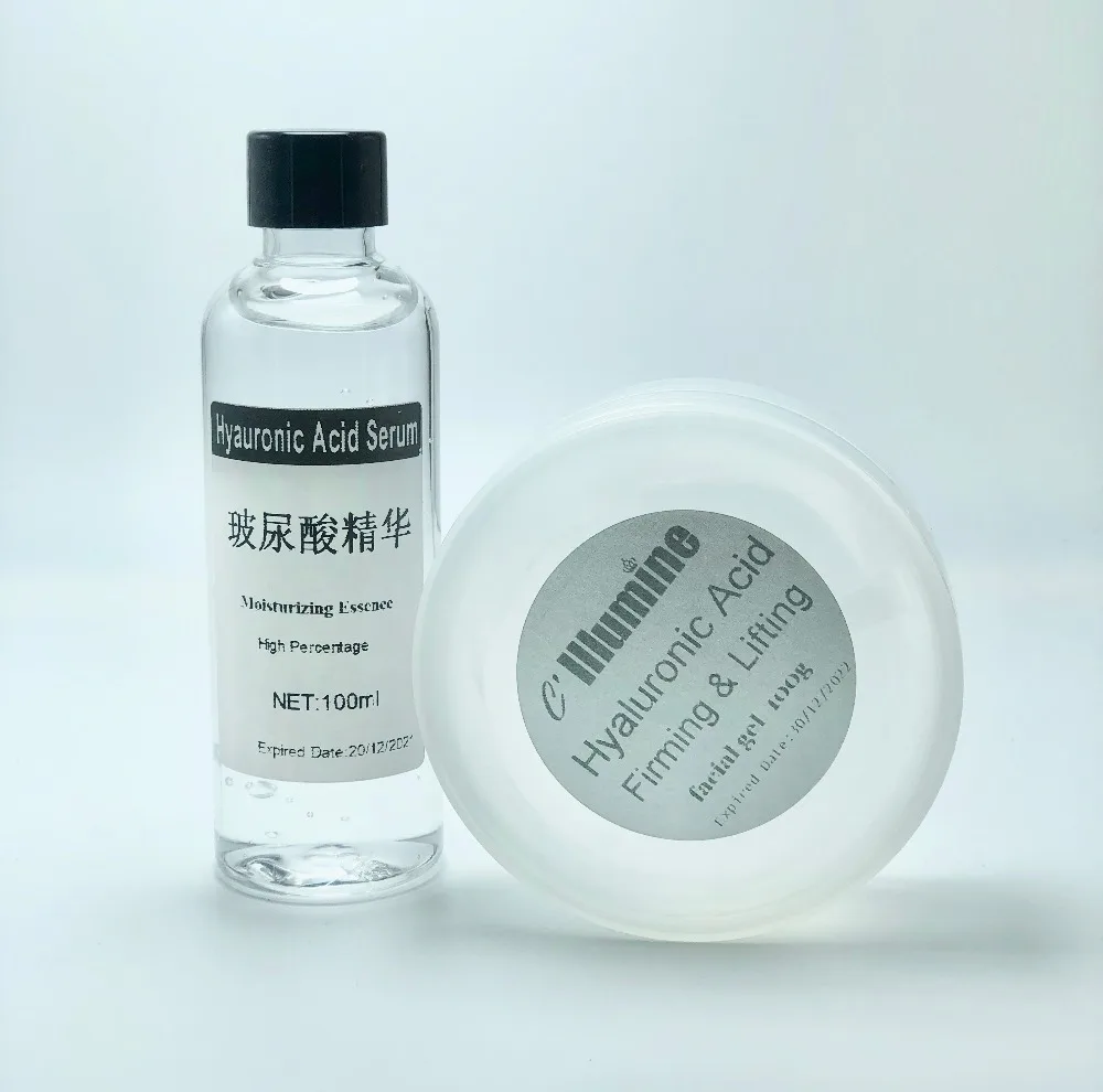 Hyaluronic Acid Serum High Percentage 100ml+ 100g Hyaluronic Acid Face Gel Firming Lifting Anti-Wrinkle