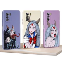 kaguya girl art liquid silicone soft cover for xiaomi redmi 9 9a 9at 9c 9t 8 8a 7 10x k40 k30 k30s prime phone case