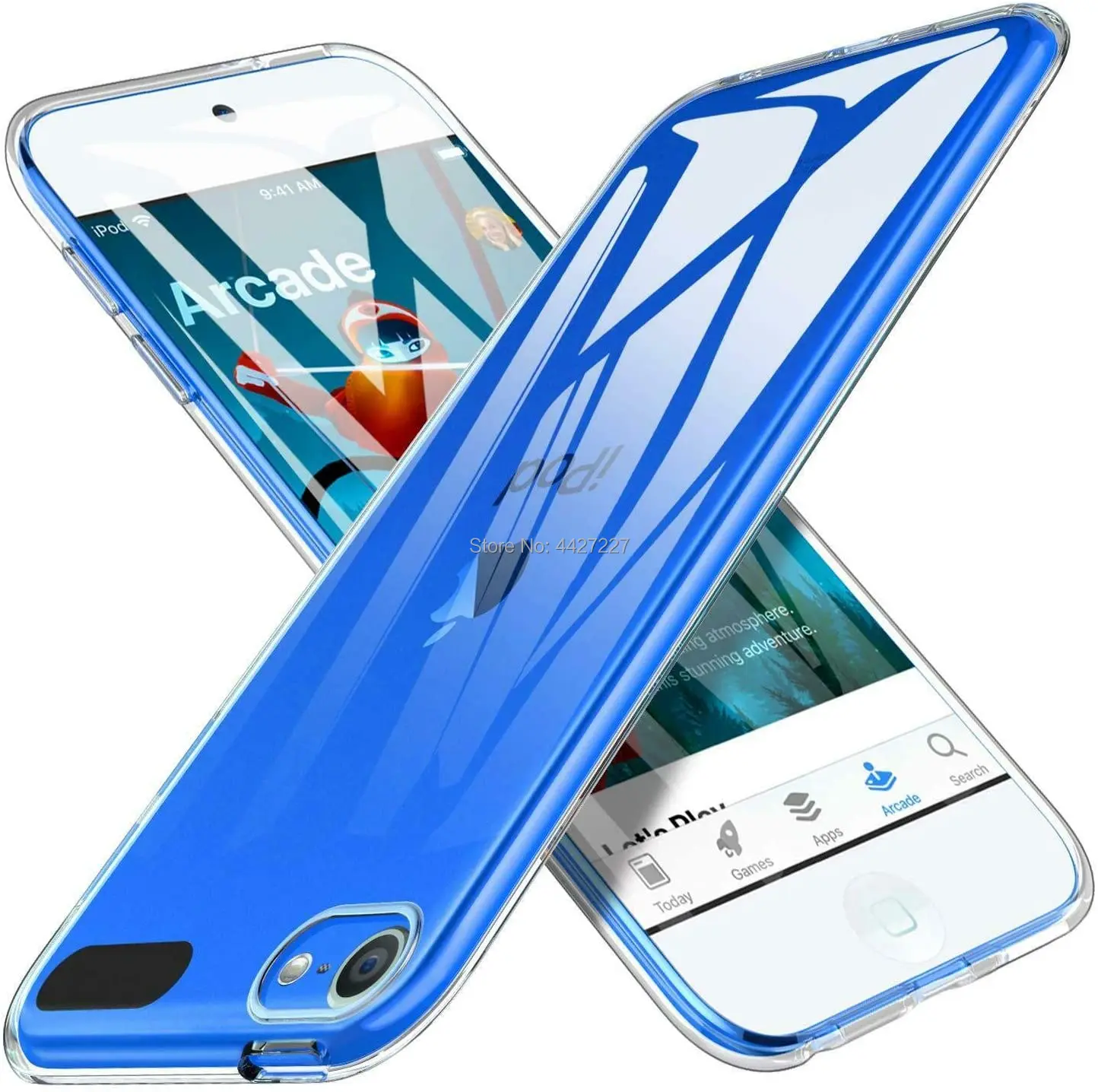 Прозрачный мягкий ТПУ чехол для Apple Ipod Touch 5 6 7 тонкий силиконовый прозрачный