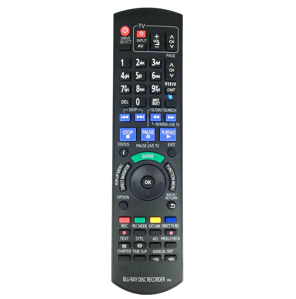 Сменный диск для Panasonic blu ray Disc Recorder IR6 пульт дистанционного управления подходит