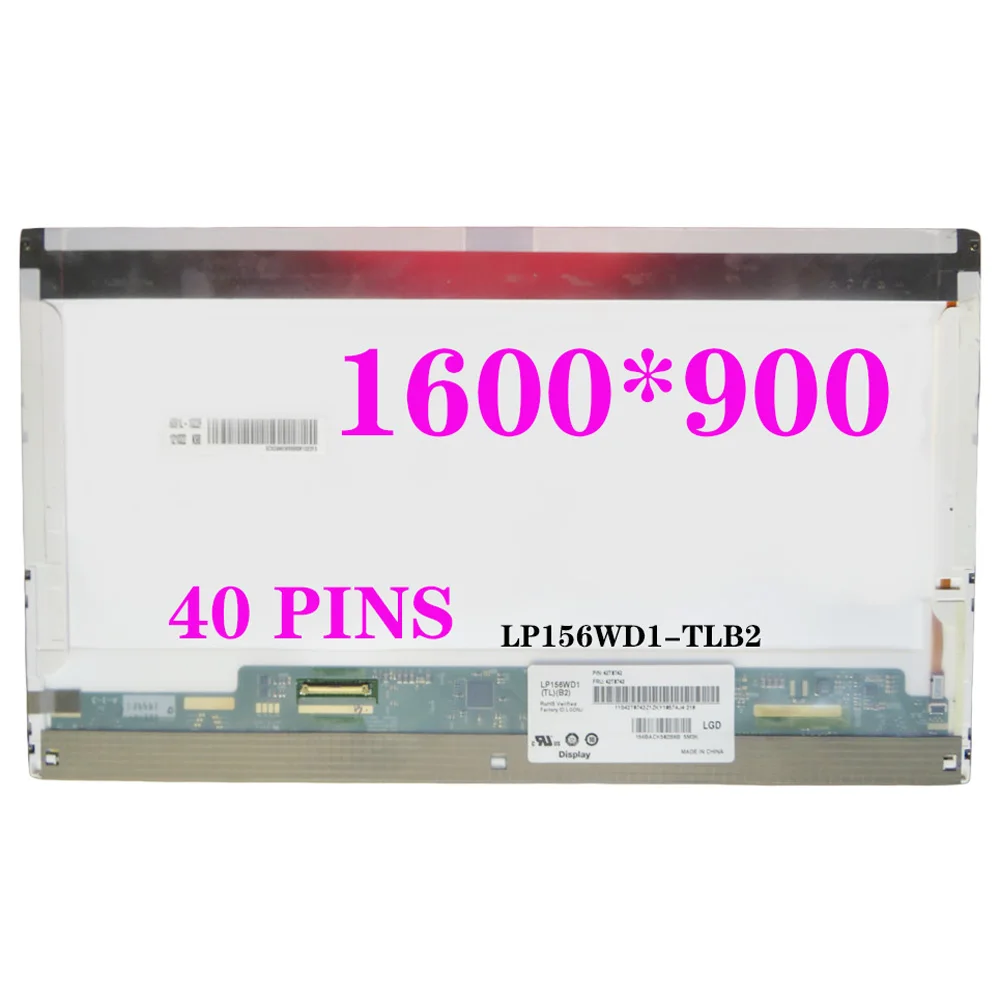 Светодиодный экран для ноутбука Lenovo W510 W520 W530 T510 T520 T520 T530 HD + 15,6*1600, 40 контактов