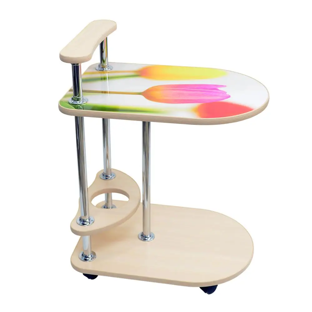 Сервировочный стол &quot26 г&quot с фотографией на столешнице|Журнальный столик| |