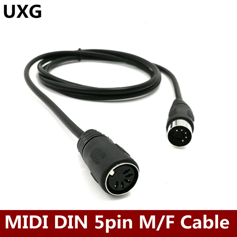 MIDI Удлинительный кабель 5 контактный DIN Мужской и Женский аудио MIDIAT для