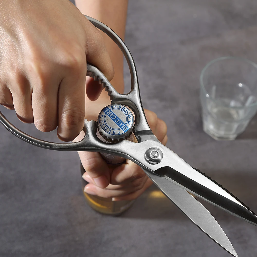 Многофункциональные кухонные ножницы MITSUMOTO SAKARI из сплава нержавеющей стали