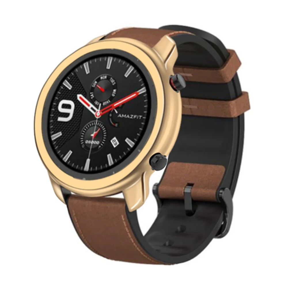 Защитный чехол с покрытием для Xiaomi Amazfit GTR 47 мм, мягкий силиконовый чехол для часов Amazfit gtr, защитная рамка, аксессуары