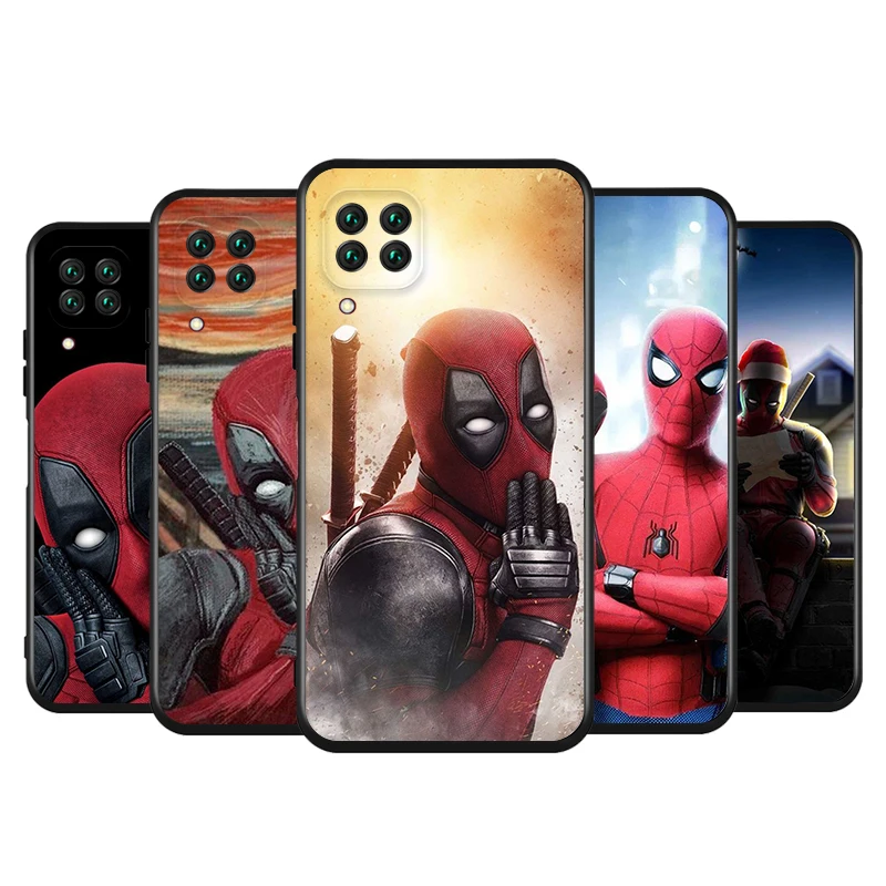 

Deadpool Marvel Dead Pool Soft TPU For Huawei Nova 8 7 6 SE 7i 5T 5i 5Z 5 4E 4 3i 3E 3 2i 2 Lite 2 Pro 2017 Black Phone Case