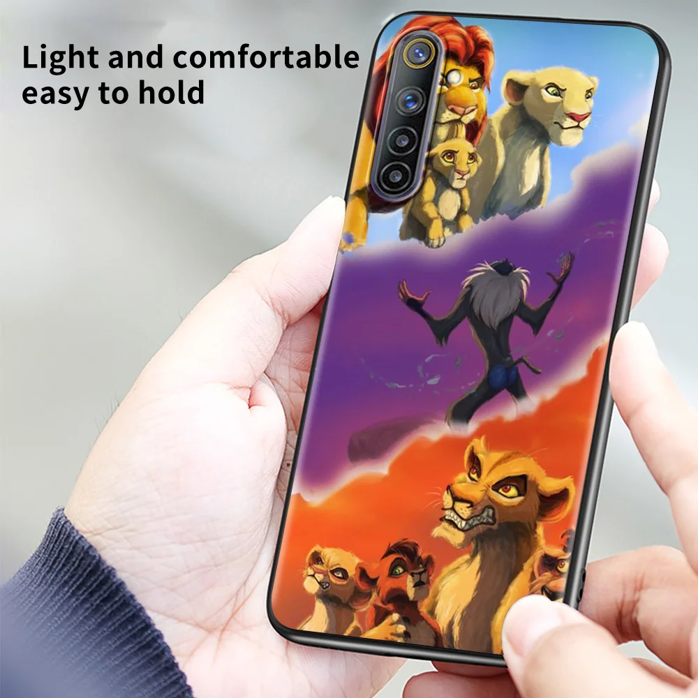 

Phone Shell For Realme V15 V13 GT Neo C25 C21 C20 C15 C11 C3 8 7 6 X50 Q2 Pro Q2i Fundas Case Guscio Hakuna Matata Lion King