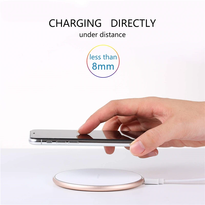 Беспроводное Зарядное Устройство Для Doogee BL9000 S70 Lite S60 Qi Зарядка для Ulefone Power 5 5s Armor X
