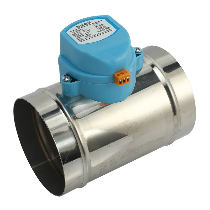 4 Inch 220V 100Mm Stainless Steel Solenoid Valve Air Volume Control Electric | Обустройство дома