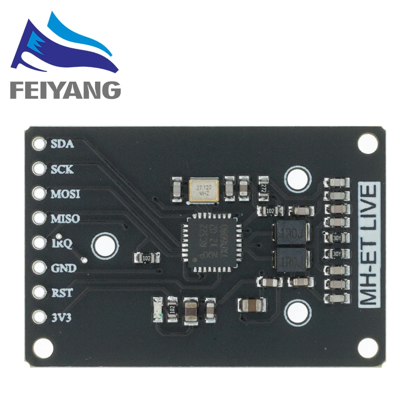 10 шт. RFID модуль RC522 мини комплекты S50 13 56 МГц (6 см) с бирками SPI писать и читать для