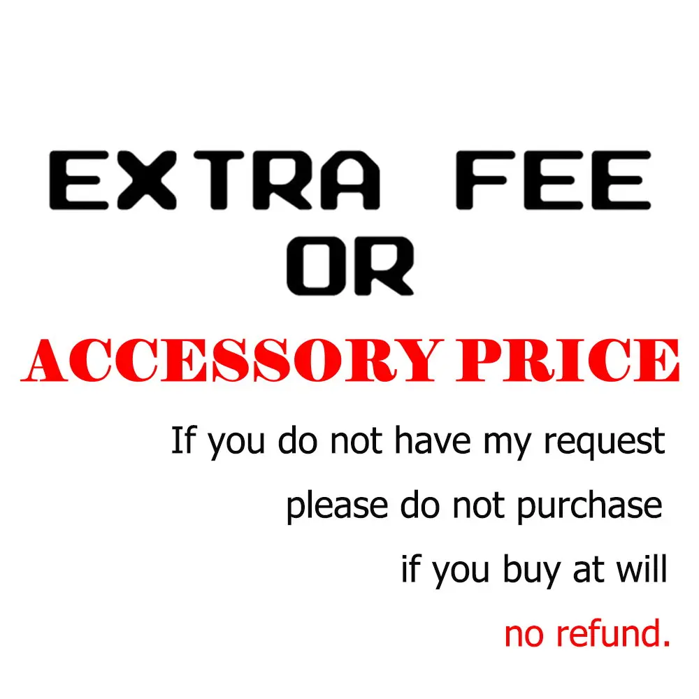 Accessory Price / Extra Fee / For AUTO Car Radio DVD GPS NAVI Andriod Multimedia System