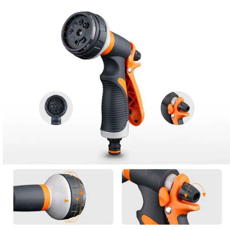 Полив водяной пистолет шланг для полива газона Инструменты Прочный