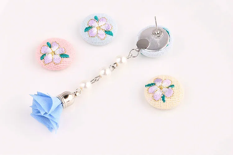 Сделай Сам брошь на уши вышивка патч тонкая ветер мелкий ананас пчела цветок