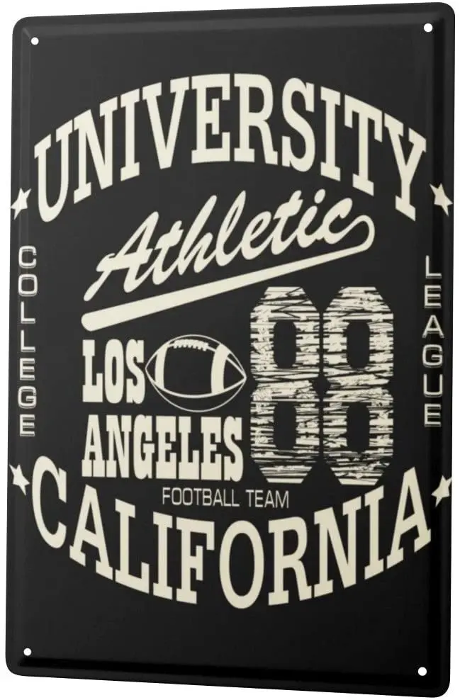 

SINCE 2004 Tinplate Retro Los Angeles Athletic