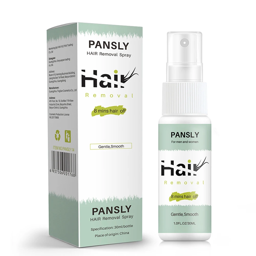 

30 мл Перманентный ингибитор роста волос спрей для бороды Бикини Интимные ножки подмышки для тела безболезненный ингибитор роста волос крем