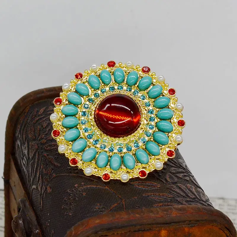 Роль Сообщества] Европа и США после старинный барокко Рубин набор земельный шнек