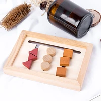 wooden montessori baby cognitive toys three colors sorting array game for early childhood education preschool training learning