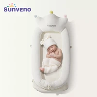 sunveno baby co sleeping crib bed portable baby crib foldable travel bed nest cot crib mother kids baby care