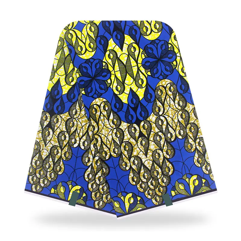 40*40 Пряжа африканская настоящая восковая печать ткань для лоскутного шитья 6